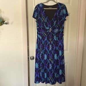 Women’s short sleeve dress by Perceptions in 18